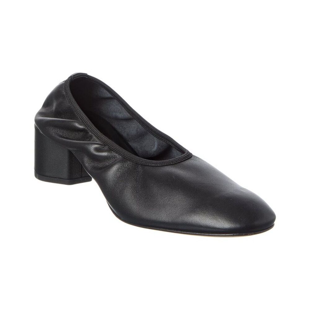 Aeyde Gemma Leather Pump, Black